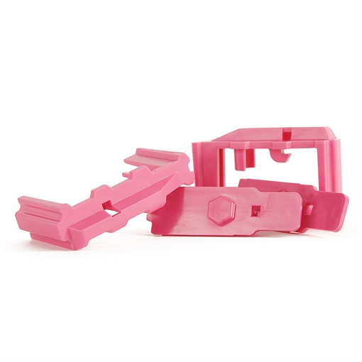 Picture of Hexmag HXID4ARPNK HexID Pink Polymer Follower for Hexmag Magazines 4 Pack HXID4-AR-PNK HXID4-AR15-PNK