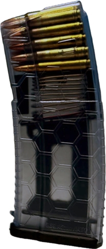Picture of HEXMAG MAGAZINE AR-15 5.56X45 30RD SMOKE HEXVIEW SERIES 2 HX30AR15S2SMK