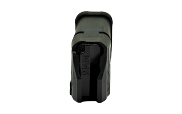 Picture of HEXMAG Magazine, 9mm, 17 Rounds, Fits Glock 17/19/26/34/17L, Polymer, Black HXID4-GLK17-BLK HX17-G17-BLK
