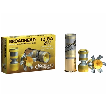 Picture of Ddupleks Usa 12 GAUGE 2-3/4'' 1-1/8OZ FRAGMENTING SLUGS 5/BOX 12H32