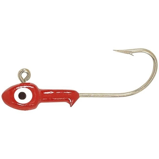 Picture of H & H LURE DBL EYE JIGHEAD 1/8oz 10BGRED D1810-01