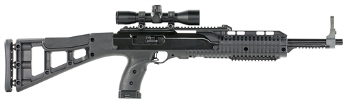 Picture of Hi-Point 4095TS Carbine 40 S&W Caliber with 17.50" Barrel, 10+1 Capacity, Black Metal Finish, Black All Weather Molded Stock & Polymer Grip Right Hand 4095TS4X32