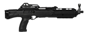 Picture of Hi-Point 45 ACP 9+1 14.95" Black Threaded Barrel, Black Powdercoat Polymer Receiver w/Picatinny Rail, No Brace, Rear Picatinny Rail, Black Plastic Grip 4595P