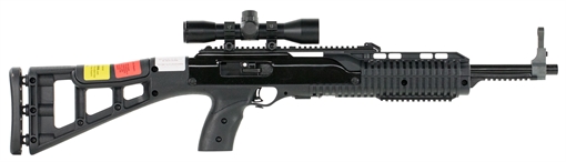 Picture of Hi-Point 4595TS Carbine 45 ACP Caliber with 17.50" Barrel, 9+1 Capacity, Black Metal Finish, Black All Weather Molded Stock & Black Polymer Grip Right Hand 4595TS4X32