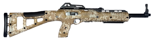 Picture of Hi-Point 4595TS Carbine 45 ACP 9+1 17.50" Threaded Barrel, Desert Digital Camo Metal Finish, Desert Digital Camo Skeletonized Stock & Polymer Grip 4595TSDD