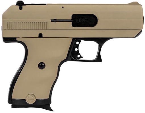 Picture of Hi-Point C9 9mm Luger 8+1 3.50" Black Stainless Steel Barrel, Flat Dark Earth Steel Serrated Slide & Polymer Frame, Flat Dark Earth Plastic Grip, Right Hand 916FDE