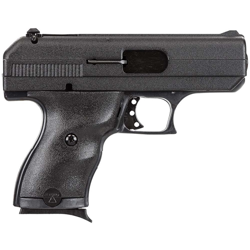 Picture of Hi-Point CF Home Security Package 9mm Luger 8+1 3.50" Black Steel Barrel Black Powder Coated/Chrome Serrated Steel Slide Black Polymer Frame Black Polymer Grip, Keyed Lock Box 916HSP