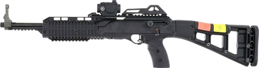 Picture of Hi-Point 4595TS Carbine 45 ACP 9+1 17.50" Black Threaded Barrel, Black Picatinny Rail Steel Receiver, Black Synthetic Skeletonized Stock, Black Polymer Grip, Right Hand 4595TSRDCT