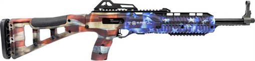 Picture of Hi-Point Firearms Carbine, Semi-automatic, 9MM, 16.5" Barrel, American Flag Finish, Target Model, 10 Rounds 995TS FLG 995TSFLG