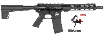 Picture of HI POINT HP15 5.56 PISTOL 10.5" BLACK, 9.5 MLOK, FRANKLIN BINARY INSTALLED, 1-30RD MAG HP15P556BIN 752334901996