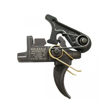 Picture of Geissele Automatics HI-SPEED NATIONAL MATCH 2-STG CURVED TRIGGER SET W/LARGE PIN 05-150