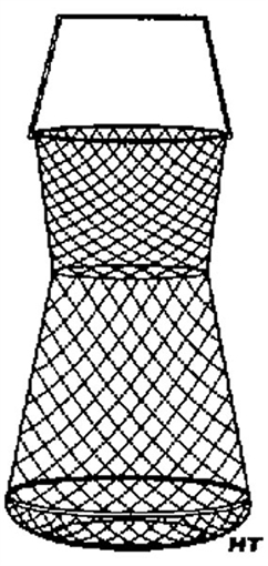 Picture of HICKS WIRE FISH BASKET 14x24" 029333026006