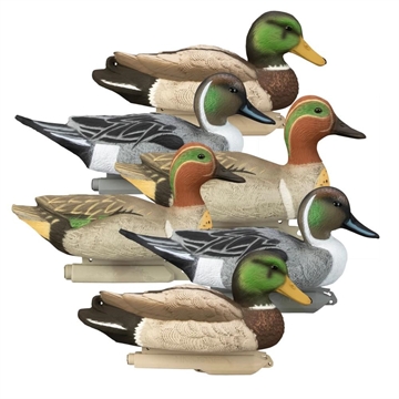 Picture of Higdon Late Season Puddle Pack Standard Foam Drakes 2 Mallard 2 Pintails 2 GW Teal 6/ct 19983