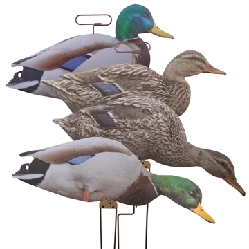 Picture of Higdon Outdoors Flats Mallard Duck Motion Silhouettes 12/ct 13021