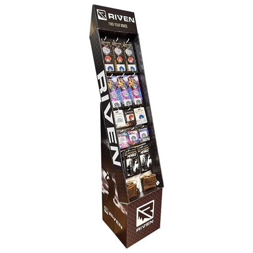 Picture of Higdon Riven Free Standing Display Holds 14 Pegs of Calls 65705