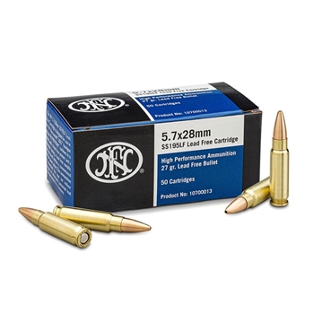 Picture of Fn America Llc HIGH PERFORMANCE LEAD FREE 5.7X28MM 27GR FMJ 50/BOX SS195LF
