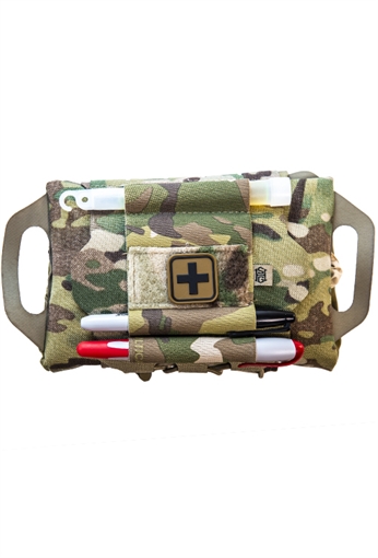 Picture of High Speed Gear ReFlex IFAK System, Compatible with MOLLE and Belts 1.5"-2.5", Nylon Construction, MultiCam, Medical Items Not Included 12RX00MC