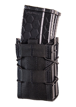 Picture of High Speed Gear TACO X2R Mag Pouch Black Nylon MOLLE Mount 132R10BK