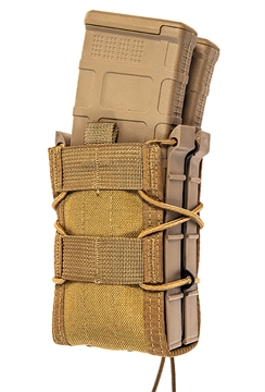 Picture of High Speed Gear TACO X2R Mag Pouch Coyote Brown Nylon MOLLE Mount 132R10CB