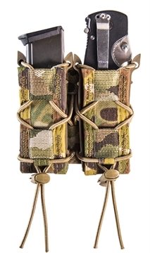 Picture of High Speed Gear TACO Mag Pouch Double MultiCam Nylon Belt Compatible w/ Pistol 13PT12MC
