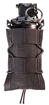 Picture of High Speed Gear TACO Mag Pouch Single Black Nylon Belt Compatible w/ Rifle 13TA10BK