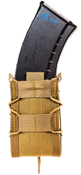 Picture of High Speed Gear TACO Mag Pouch Coyote Brown Nylon Belt Compatible w/ Rifle 13TA10CB
