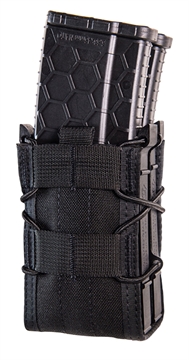 Picture of High Speed Gear TACO X2R Mag Pouch Double Black Polymer Belt MOLLE Belts 2" Wide Compatible w/ Rifle 162R00BK