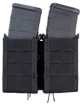 Picture of High Speed Gear TACO Duty Double Rifle Mag, Black Nylon MOLLE Mount 41TA02BK
