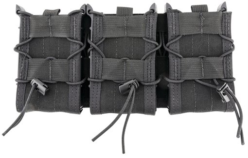 Picture of High Speed Gear TACO Shingle Mag Pouch Triple Black Nylon MOLLE Compatible w/ Rifle 45TA00BK