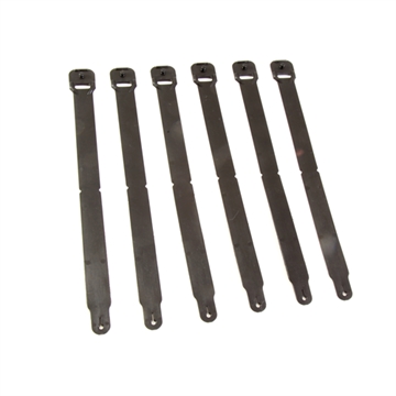 Picture of HIGH SPEED GEAR CLIP SHORT PACK OF 6 BLACK 91SC06BK
