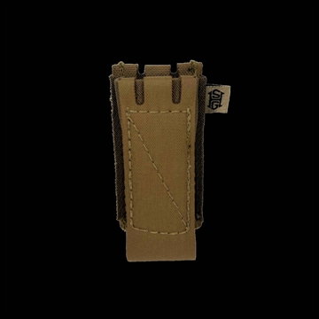 Picture of HIGH SPEED GEAR: EP-P ELASTIC PISTOL MAG POUCH COYOTE BROWN FITS MOST PISTOL MAGS LOW PROFILE 849954038871