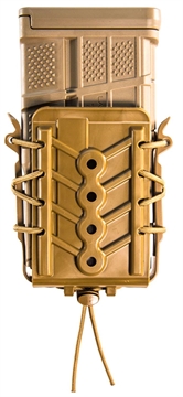 Picture of HIGH SPEED GEAR POLY TACO U-MOUNT POLYMER TACO WITH UNIVERSAL MOUNTING CLIP COYOTE BROWN 16TA00CB HSG16TA00CB