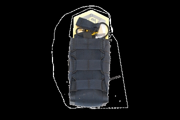 Picture of HIGH SPEED GEAR RADIO TACO MOLLE LE BLUE HOLDS 1 XTS TYPE RADIO OR SIMILAR SIZED ITEMS 11RD00LE