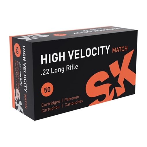 Picture of HIGH VELOCITY MATCH 22 LONG RIFLE AMMO 420137
