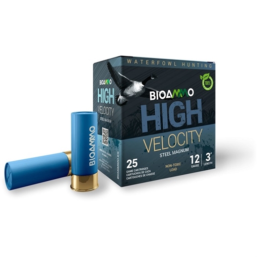 Picture of Bioammo HIGH VELOCITY STEEL MAGNUM 12 GAUGE 3'' 1-1/8OZ BB SHOT 25/BX MLS32BB