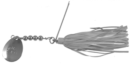 Picture of HILDEBRANDT SNAGLESS SALLY 3/8 - GOLD/WHITE 4SSG-WH