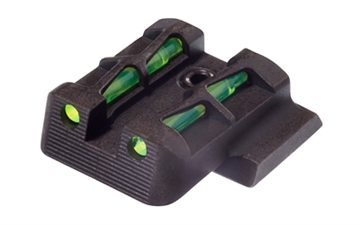 Picture of HiViz LiteWave S&W M&P Shield Rear Sight Green Fiber Optic MPSLW11