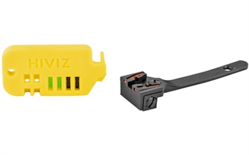 Picture of Hi-Viz Adjustable Rear Sight, Fits S&W Revolvers with Factory Adjustable Rear Sight 1998 to Present, Includes Green and Red LitePipes SWR11