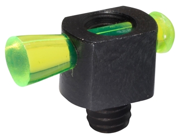 Picture of HiViz Spark II Bead Replacement Front Sight Black Green Fiber Optic Universal Threads BD1007G