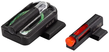 Picture of Hi-Viz FASTDOT H3, Fits Canik Mete, Tritium/Fiber Optic Night Sights, Red Front With Green Rear CKMFD21
