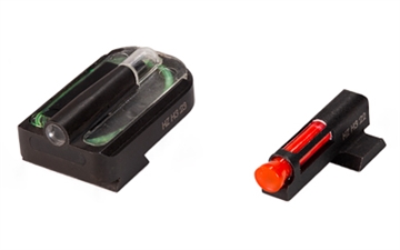 Picture of Hi-Viz FASTDOT H3, Fits Ruger Max 9, Tritium/Fiber Optic Night Sights, Red Front With Green Rear RGMFD21