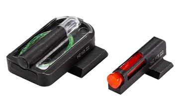 Picture of Hi-Viz FASTDOT H3, Fits Taurus G3 and GX4, Tritium/Fiber Optic Night Sights, Red Front With Green Rear TRFD21