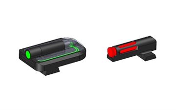 Picture of Hi-Viz FASTDOT H3, Fits Sig Hellcat/Hellcat Pro, Tritium/Fiber Optic Night Sights, Red Front With Green Rear SFHFD21