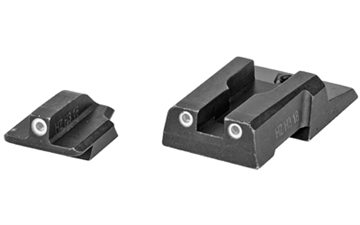 Picture of Hi-Viz Tritium NiteSight Front and Rear Sight Set for Ruger Security 9 pistols. RGS9N121