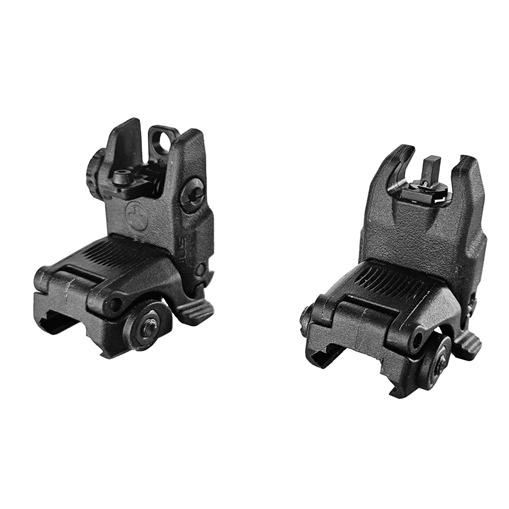 Picture of Hi-Viz Back Up Iron Sights, Fits Picatinny, Green Tritium Front Post, Folding Front and Rear Sights GARN21