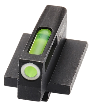 Picture of Hi-Viz LiteWave H3 Tritium Night Sight, Fits Ruger GP100, Green Front w/White Front Ring, Front Only GPN301