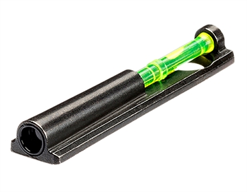 Picture of HiViz Magni-Comp Bead Replacement Front Sight Black Green/Red Fiber Optic Universal Threads MGC2006