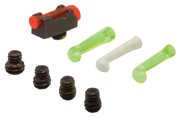 Picture of HiViz Spark III Bead Replacement Front Sight Black Green/Red/White Fiber Optic Universal Threads SK2011