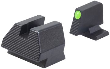 Picture of HK Elevated Sight Iron Sight Green Tritium Black Frame Fits H&K VP9 9mm 51000938