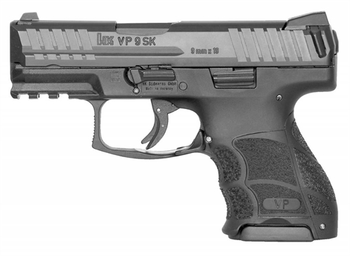 Picture of HK 700009KA5 VP9 SK 9mm Luger 3.39" 10+1 Black Black Interchangeable Backstrap Grip 2 Magazines 642230256262